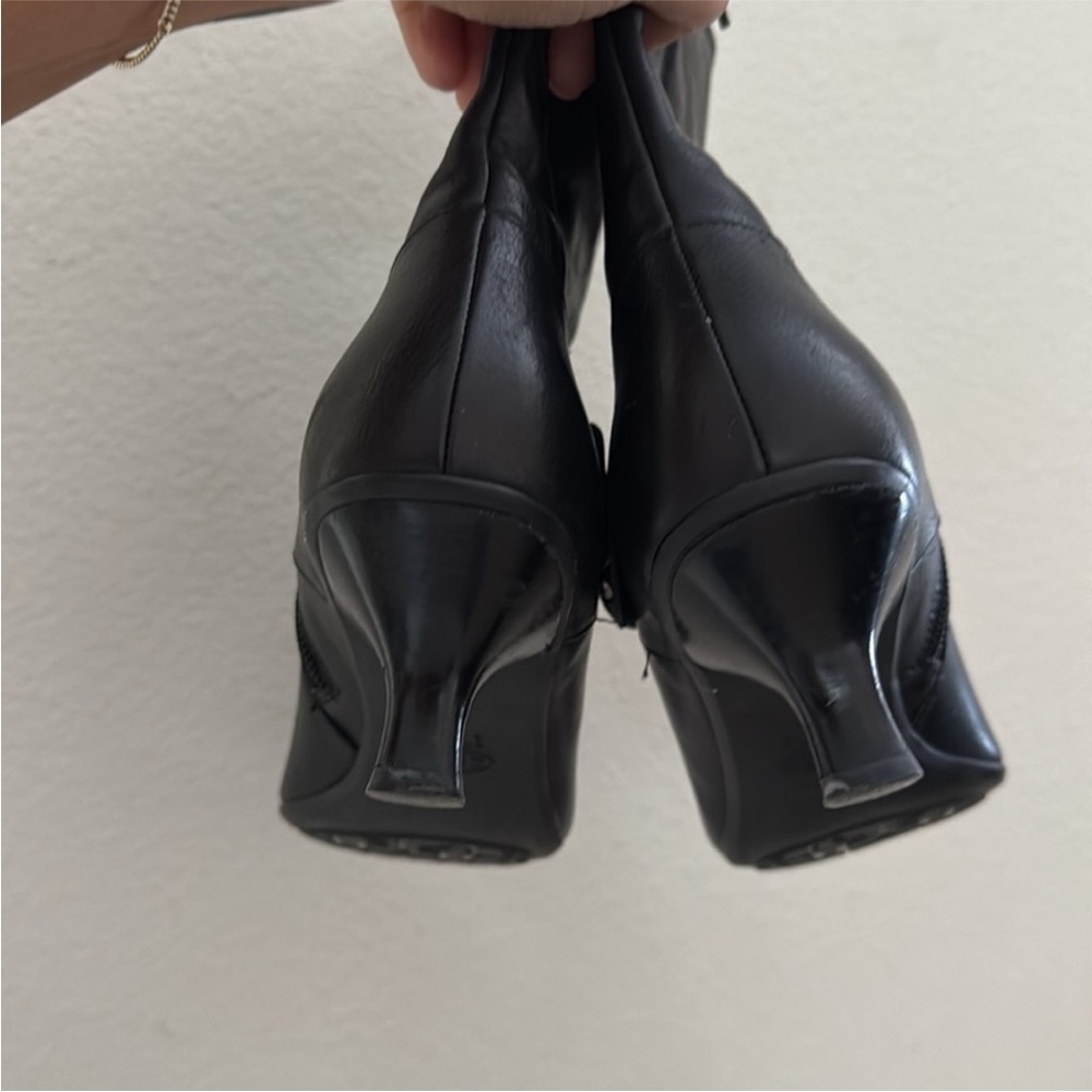 VINTAGE genuine leather ankle boots - Picture 7 of 8